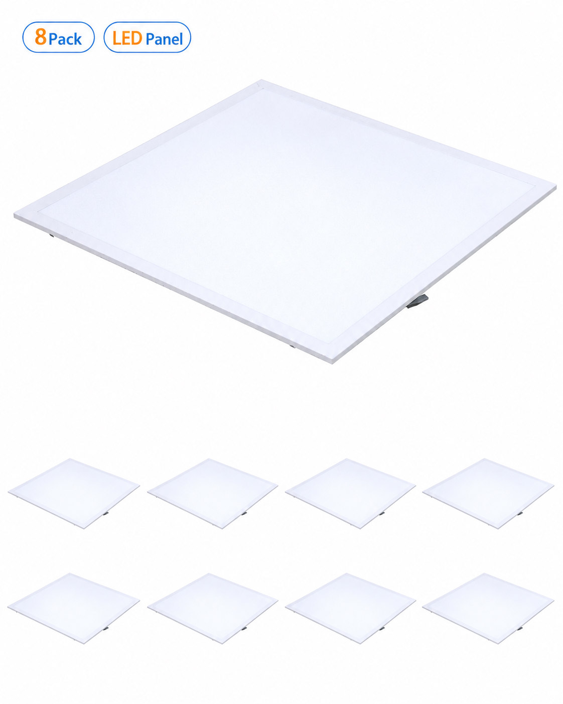 JEE 2x2 LED Panel 15-40W with Sensor Base