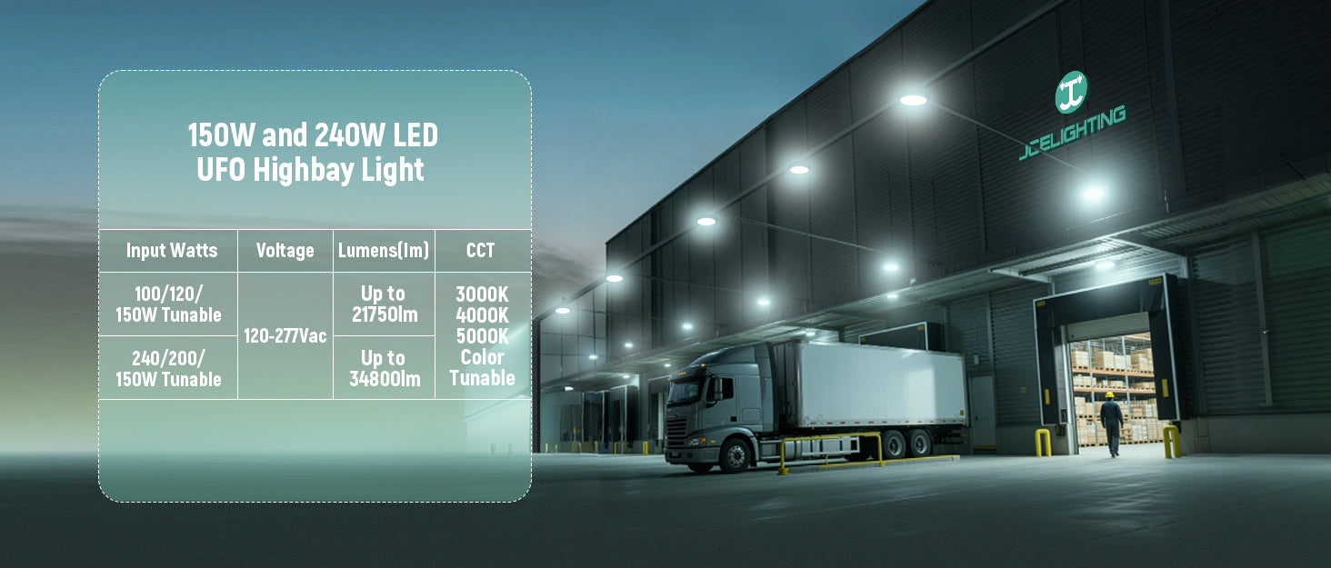 JEE LED UFO High Bay 150-240W