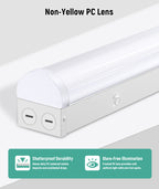JEE 8ft LED Linear Strip ST02 70-90W with Sensor Base