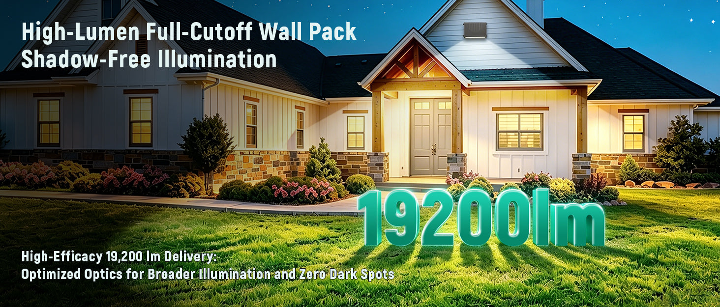 JEE WP11F Full-Cutoff LED Wall Pack 60-120W