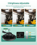 JEE LED UFO High Bay 100-150W 277-480V