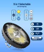 JEE LED UFO High Bay 150-240W 277-480V