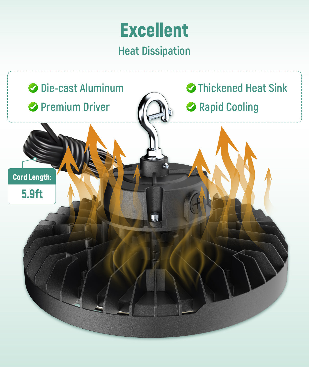 JEE LED UFO High Bay 200-300W