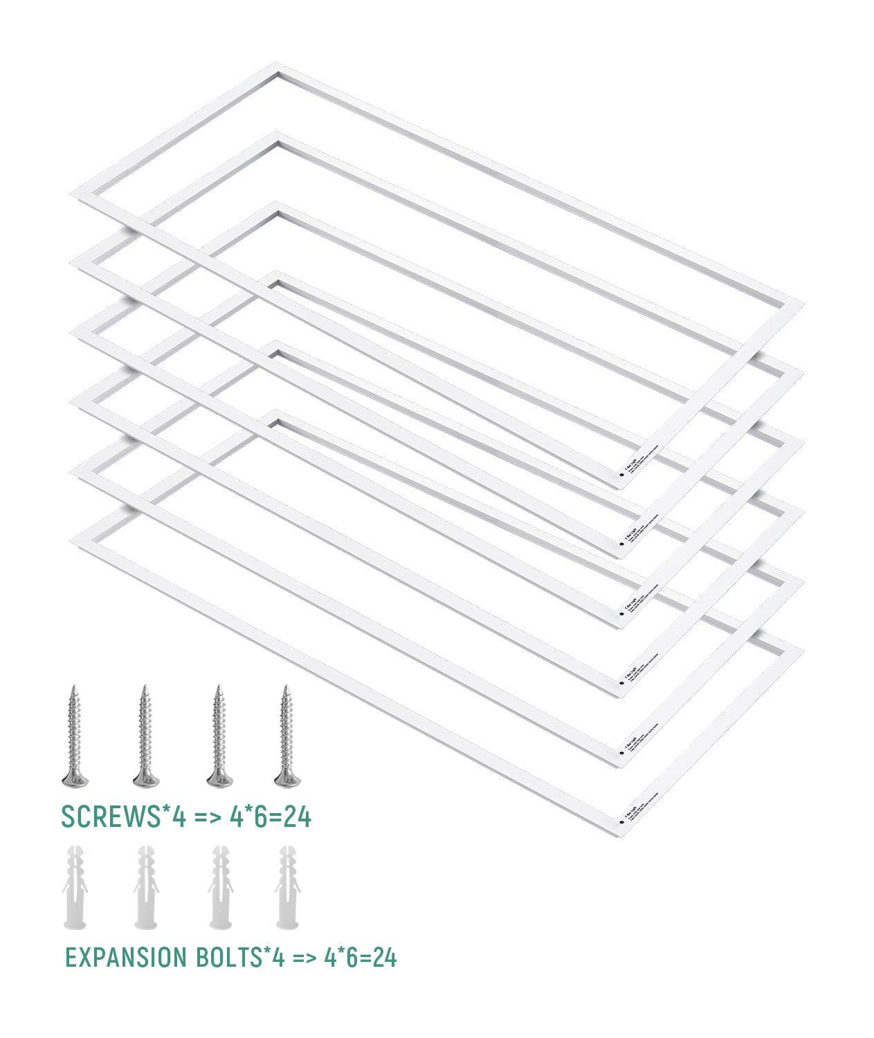 JEE 2x2 LED Frame Light 20-40W