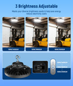 JEE LED UFO High Bay 150-240W 277-480V
