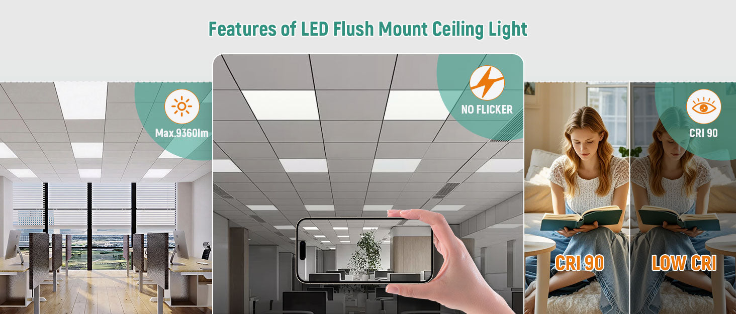 JEE 2x4 LED Panel 15-50W