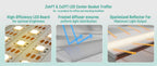 JEE 2x4 LED Center Basket 15-50W