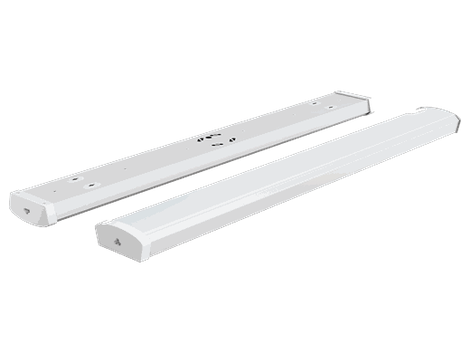 Wraparound G1 4ft 42W 130lm/W 5460lm PIR With Sensor Base, Lowbay