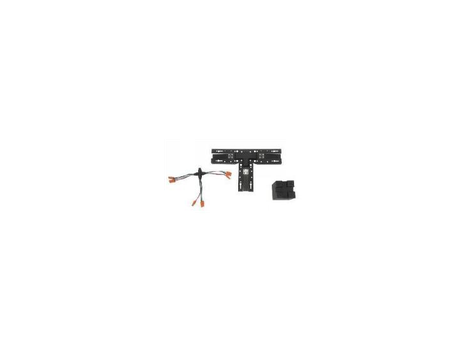 Up/Down Connector Plate, T Type, Black